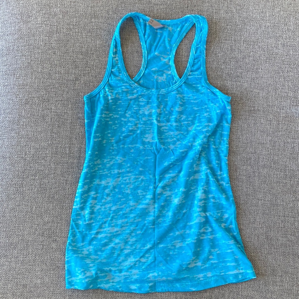 Next Level Apparel Blue Tank Top